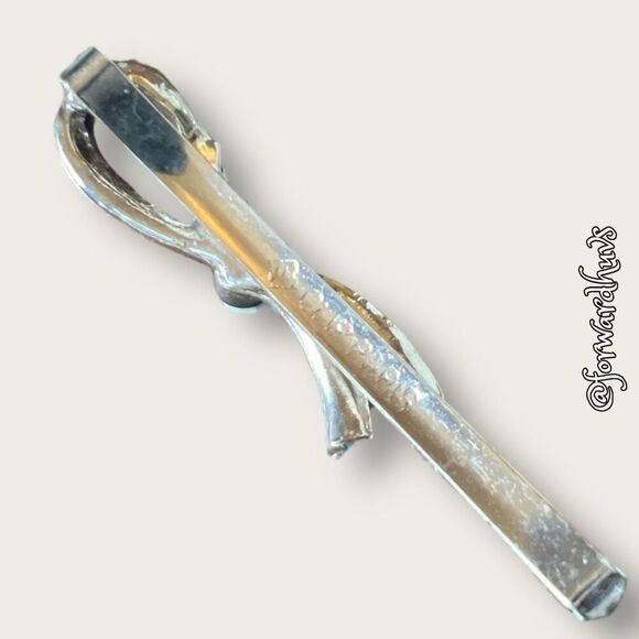 Rhinestone & Aurora Borealis AB Hairpin Barrette Made in Paris - Picture 4 of 12